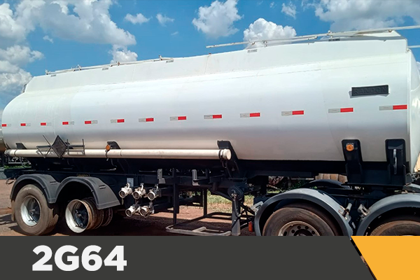 Carreta Tanque Aço Carbono Randon • 2007 / 25.000L / Compartimentada / Carregamento Top