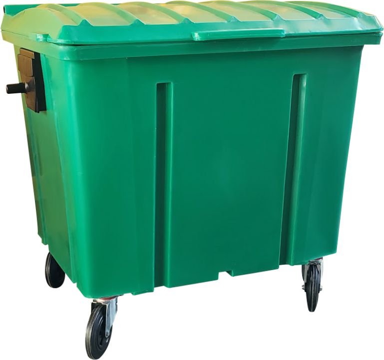 Container ou Contentor de 1000 Litros para coleta seletiva de lixo. -  Lixeiras, materiais de limpeza, descartáveis, químicos, embalagens e muito  mais...