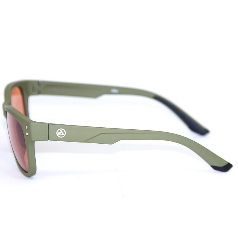 Óculos de Sol Absolute After Verde oliva com lentes Marrom - Só Aventura