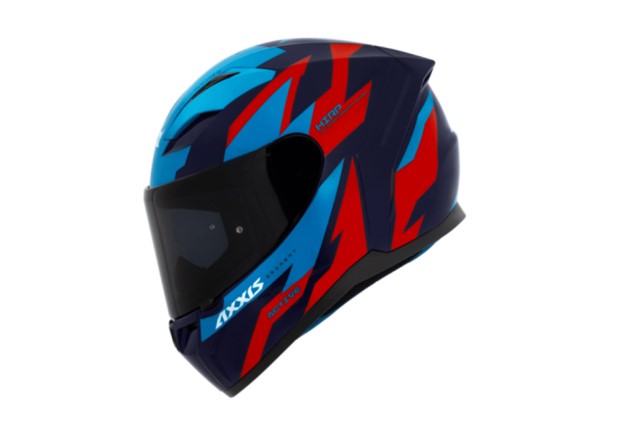 CAPACETE AXXIS SEGMENT APOLO ACTIVE C17 - BLUE GLOSS 60 - KR Moto