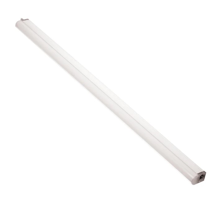 10455 Led Luminária LED Sobrepor Linear T5 (9W) - 6000K - construirvilaolimpia