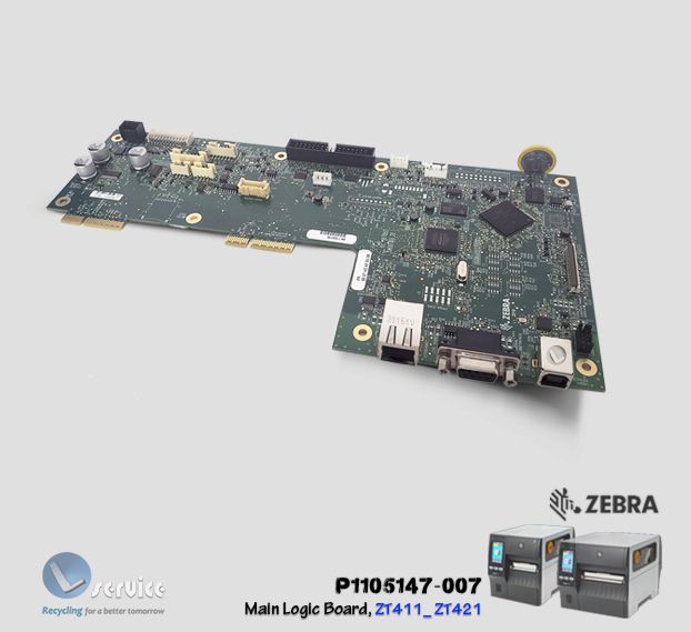 Placa Principal Zebra ZT411, ZT421 - Lservice peças e impressoras.