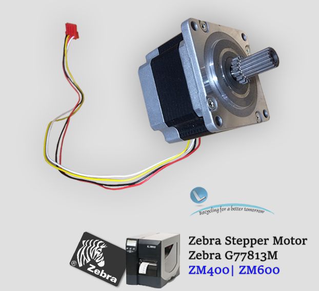 Motor de Passo Zebra Z4M/ZM400/ZM600 | G77813M - Lservice peças e