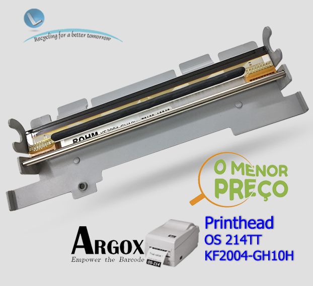 Cabeça de impressão Argox OS214 TT | KF2004-GH10H - Lservice peças