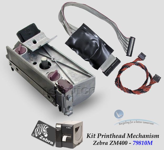  C400シリーズ リペアマニュアルDVD Mecanismo da Cabeça Térmica ZM400 | 79810M - Lservice peças e