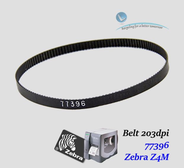 Correia Zebra Z4M|203dpi|Belt 77396 - Lservice peças e impressoras.