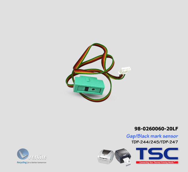 Sensor de Gap e marca preta móvel TSC TDP-244 - Lservice peças e