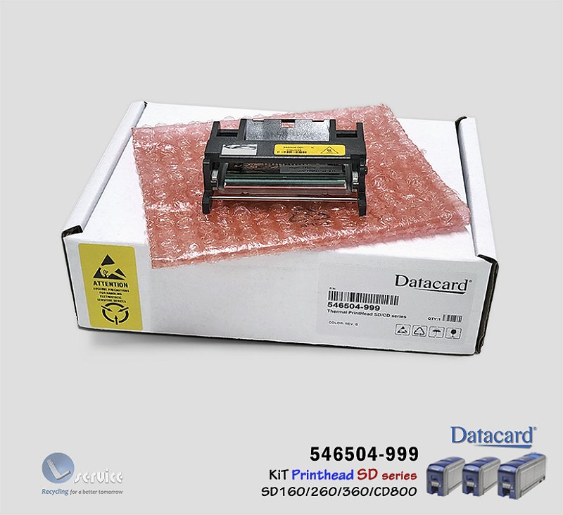 Cabeça Térmica Datacard SD260/SD360/CD800 - Lservice peças e