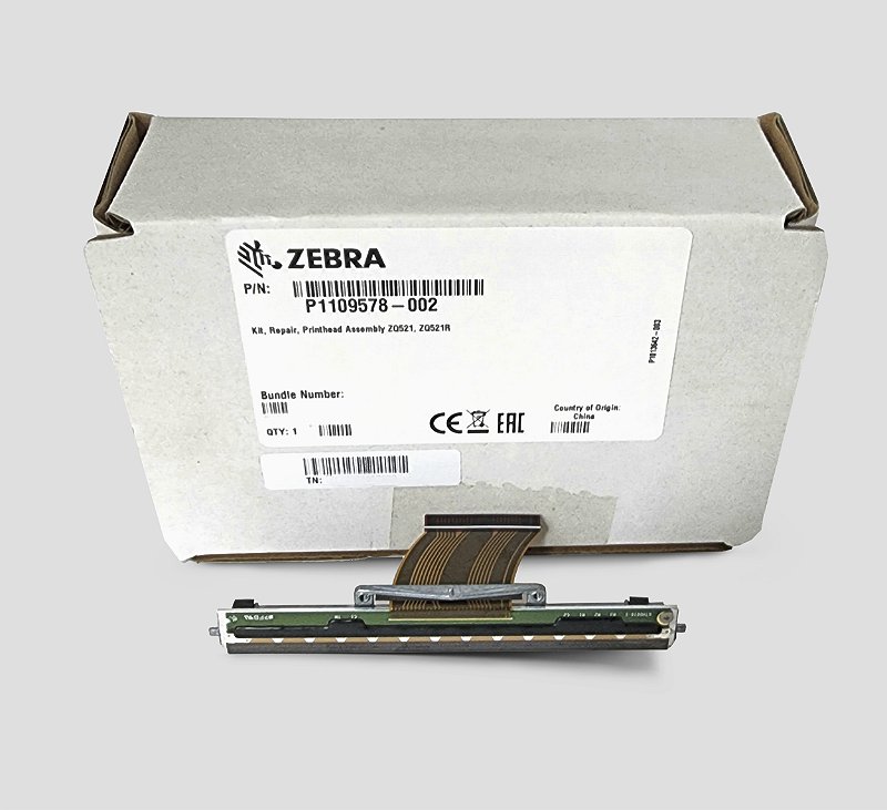 Cabeça Térmica Zebra Mobile ZQ521 - Lservice peças e impressoras.
