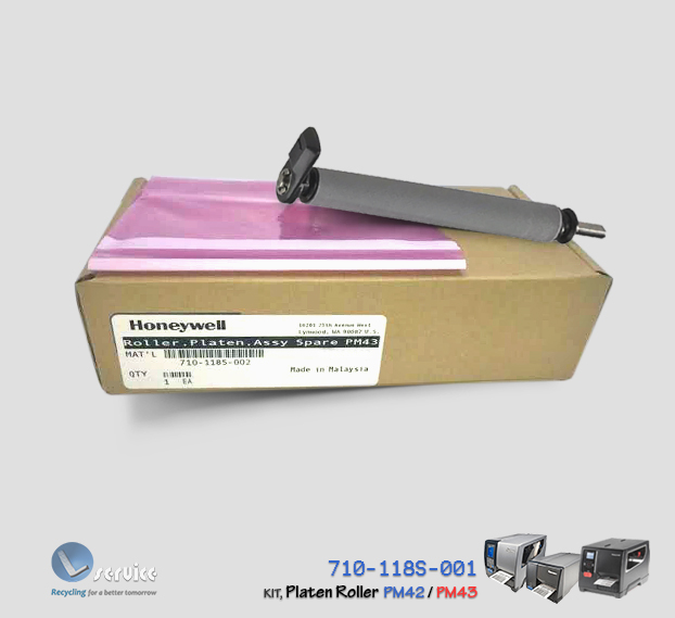 Platen Roller Intermec Honeywell PM42, PM43 - Lservice peças e