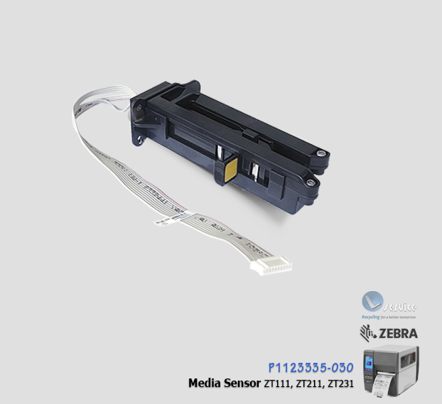 Media Sensor Zebra ZT111, ZT211, ZT231 - Lservice peças e impressoras.