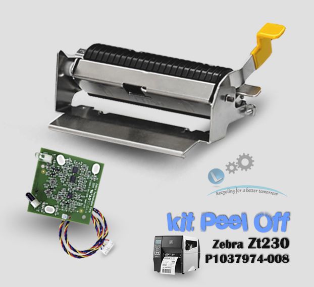 Kit destacador de etiquetas Zebra ZT230 - Lservice peças e