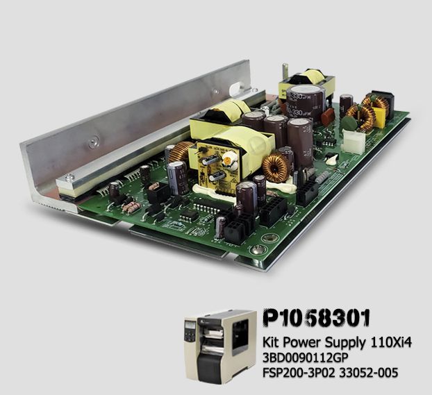 Placa Fonte AC/DC Zebra 110XI4 |P1058301 - Lservice peças e