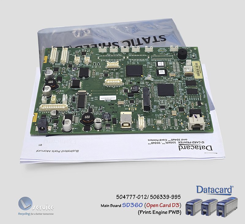 Placa Principal Datacard SD360 (Open Card D3) - Lservice peças e