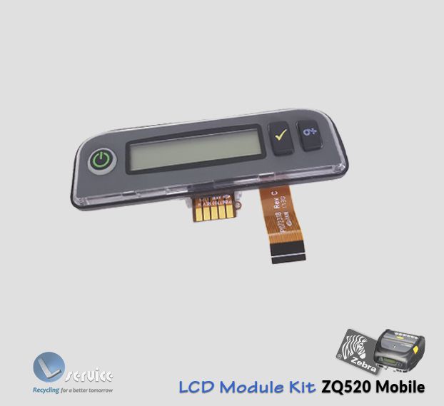 ブラビン様、確認用 Painel LCD Module Kit Zebra ZQ500 series Mobile - Lservice peças e