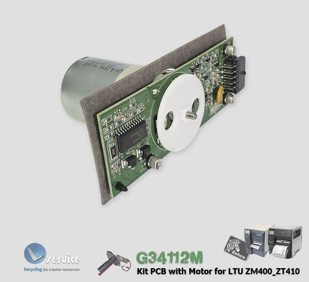 Kit Placa e Motor LTU ZM400, ZM600, ZT410, ZT411, ZT420 - Lservice