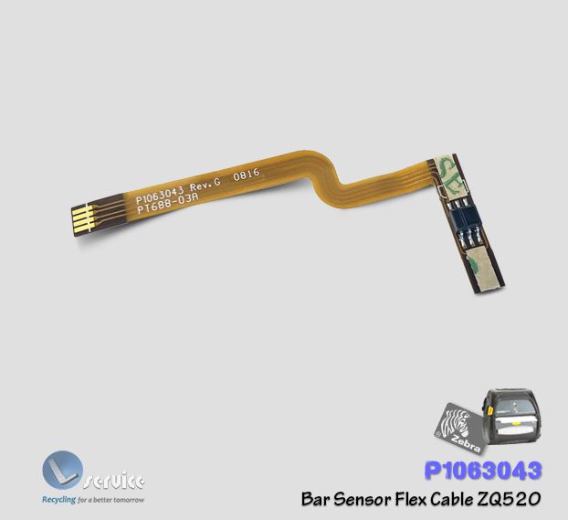 Gap Sensor Zebra ZQ520 Mobile - Lservice peças e impressoras.