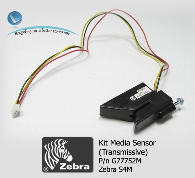 Sensor de Media Transmissivo Zebra S4M, Z4M Lservice peças e impressoras.