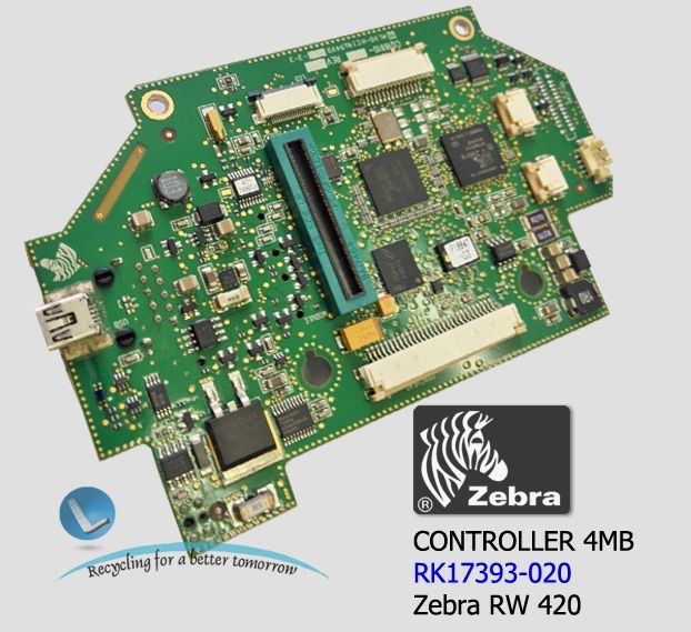 Placa principal zebra RW420, Zebra CQ16910 - Lservice peças e
