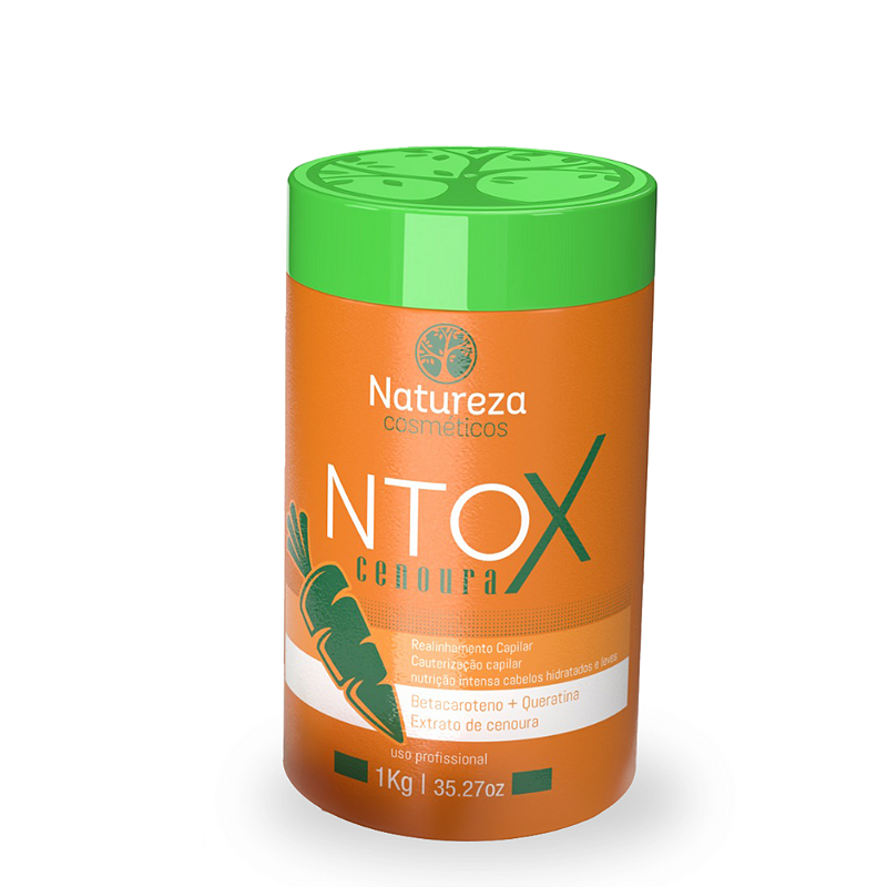 Ntox Cenoura 1Kg - Natureza Cosméticos - Natureza Cosméticos