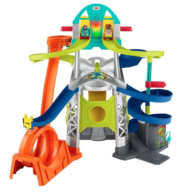 Pista de Lançamento e Loops Fisher price - brincandoteca