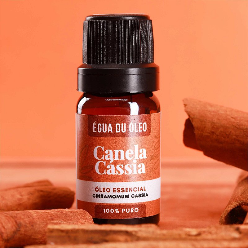 Óleo essencial de Canela Cássia (Cinnamomum cassia)