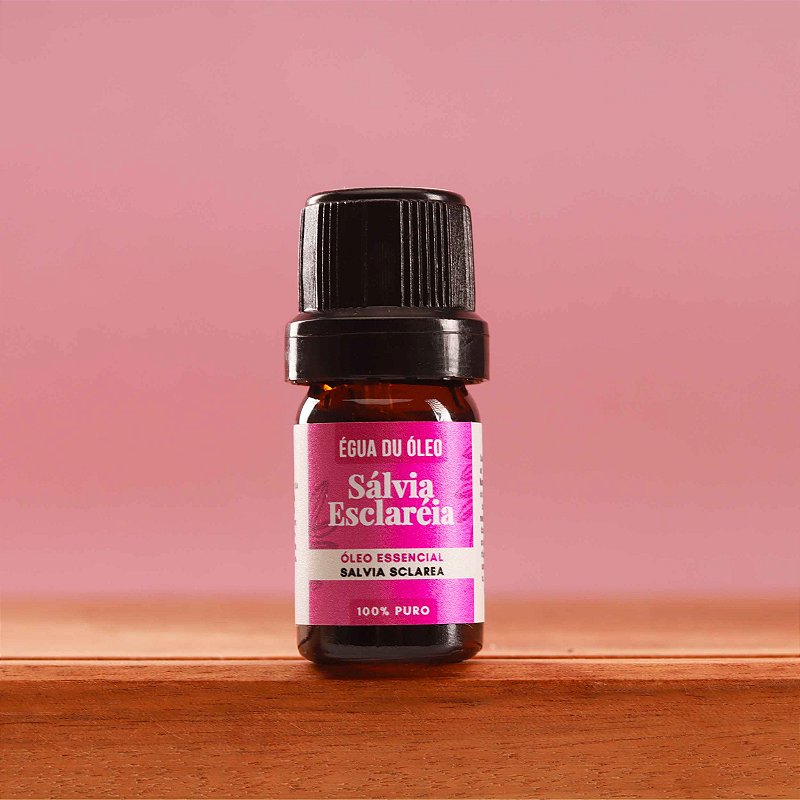 Óleo essencial de Salvia Esclaréia (Salvia sclarea) 5ml