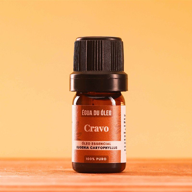 Óleo essencial de Cravo (Eugenia caryophyllus) 5ml
