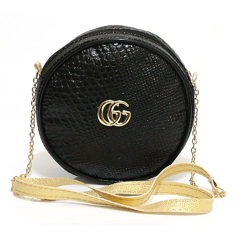 black round sling bolsa