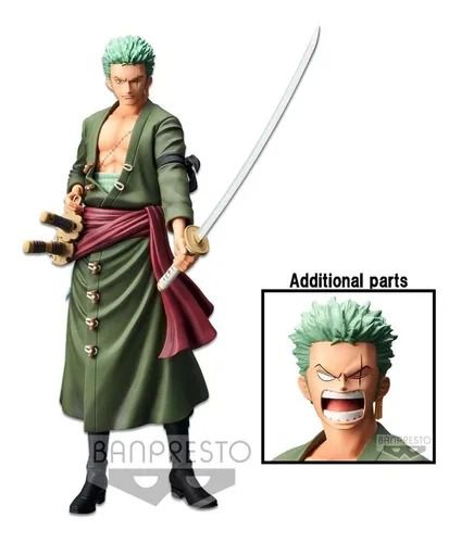 One Piece Grandista Nero Roronoa Zoro - Action New