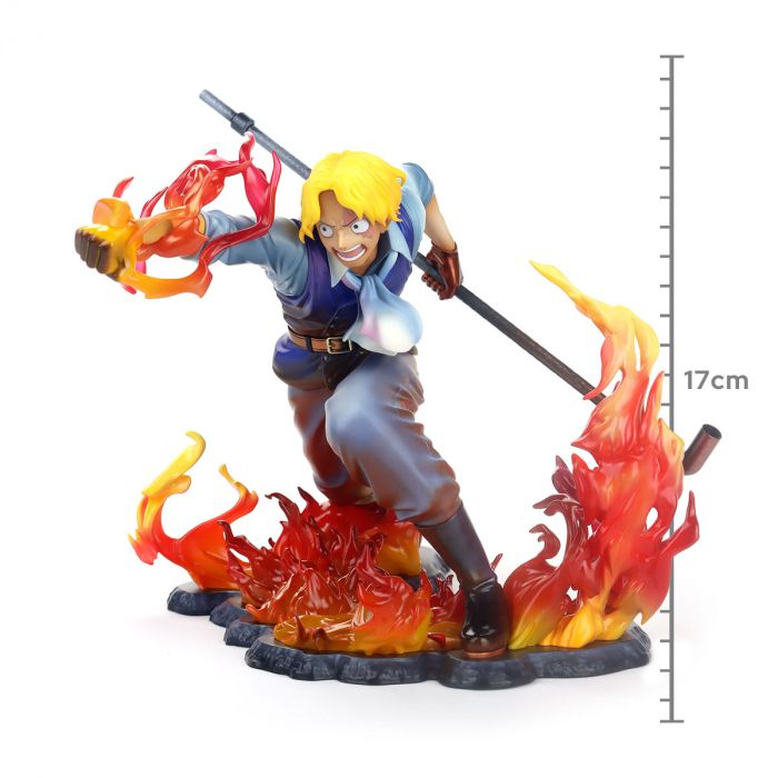 One Piece - Sabo Mega House Fire Fist Intherit Edic Limitada - Action New