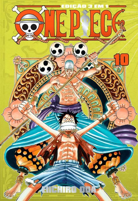 One Piece - 3 em 1 - Vol. 10 - Panini - Lacrado - ENCOMENDA