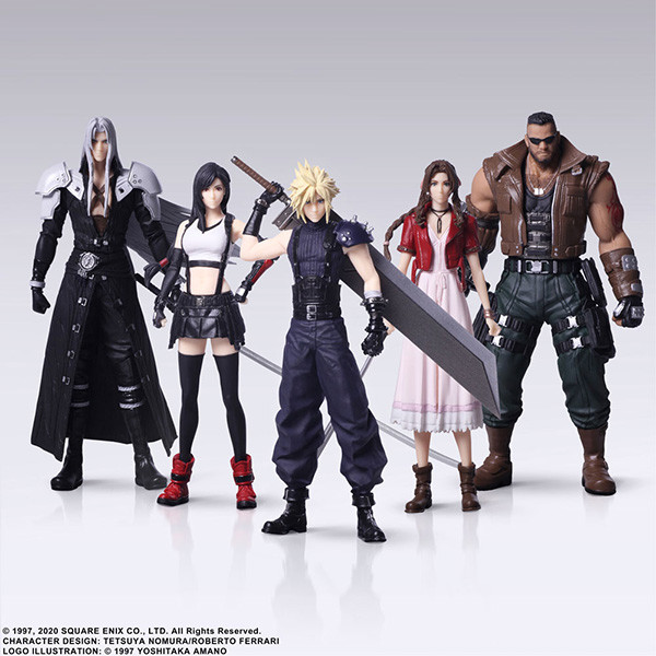 Final Fantasy. VII 7 - Remake Trading Arts - x5 - Square Enix