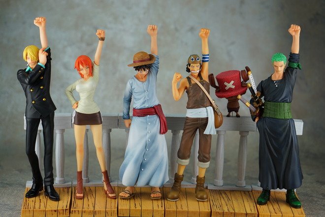One Piece - Dramatic Showcase (Vol. 1) (Banpresto) - SET COMPLETO
