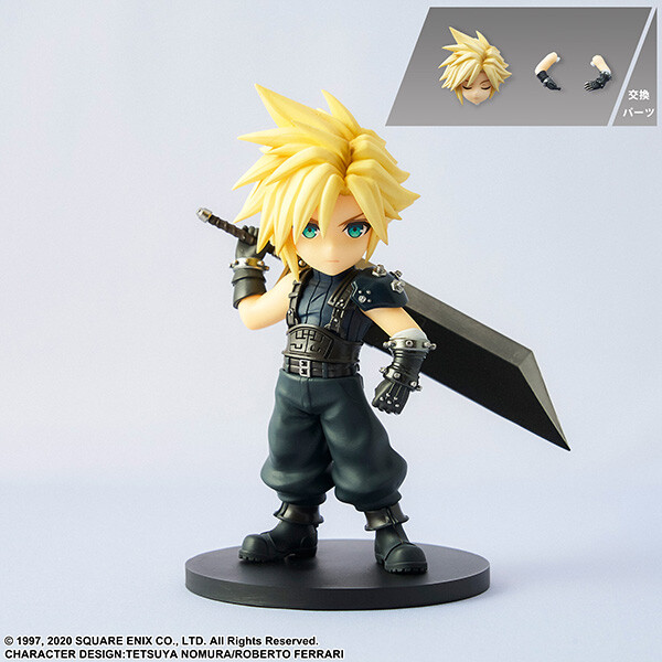 Final Fantasy VII Remake Cloud Strife Adorable Arts (Square Enix