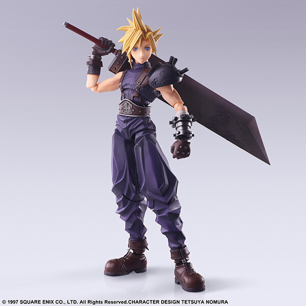 Final Fantasy VII Cloud Strife Bring Arts (Square Enix) - Action New