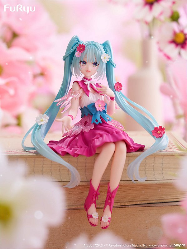 Vocaloid Hatsune Miku Flower Fairy Noodle Stopper Figure Cosmos