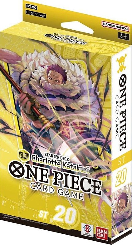 One Piece TCG Deck Inicial ST-20 YELLOW Charlotte Katakuri ING