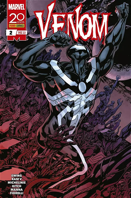 HQ Venom (2022) - Vol. 02 - Panini - Lacrado - Novo - Action New