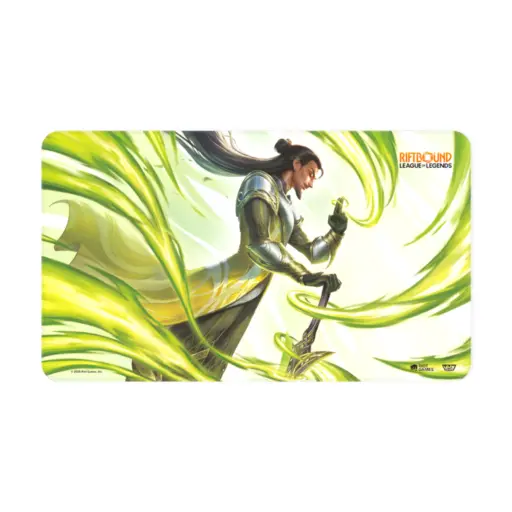Playmat Riftbound TCG Unleashed Master Yi, Wuju Master Pré-Venda