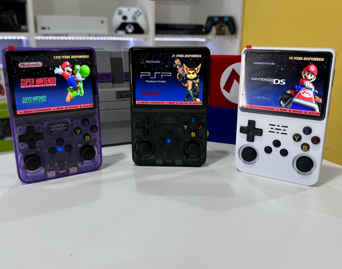 GAME PORTATIL 34 MIL JOGOS + COMPLETO+ POTENTE E CUSTOMIZADO