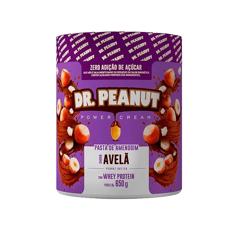 Whey Protein Max Titanium 100% Dr. Peanut - Paçoca - 900g