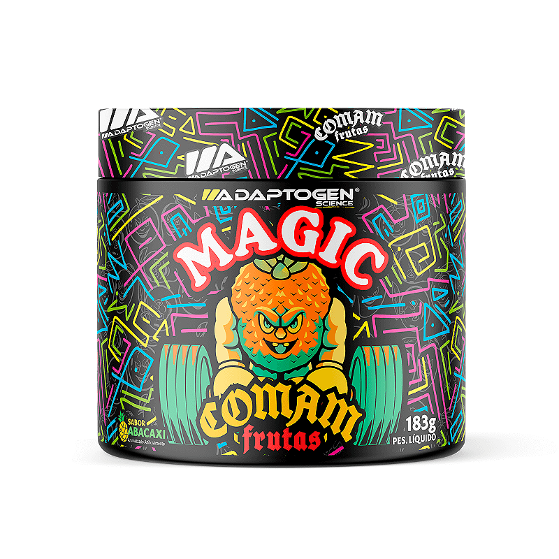 MAGIC COMAM FRUTAS 183G - ADAPTOGEN - Macaco Blindado: Comprar