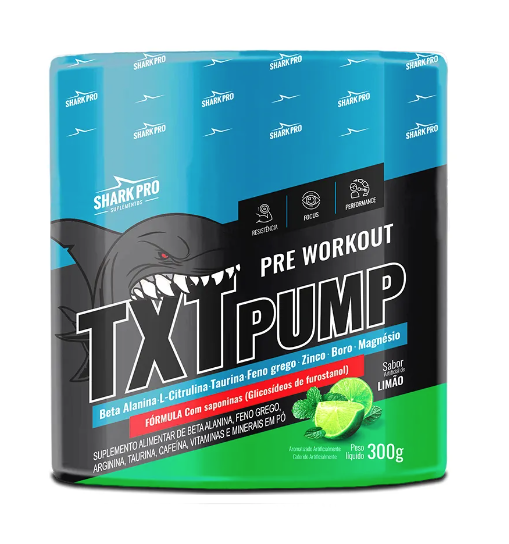 TXT PUMP 300G - SHARK PRO - Macaco Blindado: Comprar Suplementos