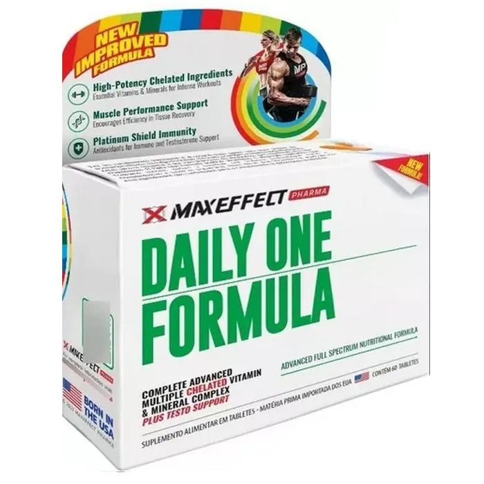 DAILY ONE FORMULA 60 CAPS - MAX EFFECT - Macaco Blindado: Comprar
