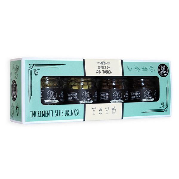 Kit Gin Tônica BR Spices 40g Me Gusta Veg Sua loja Saudável na