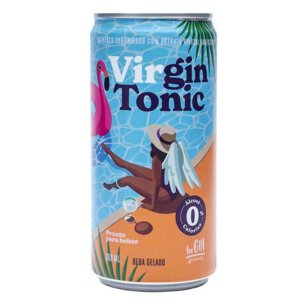 Gin Tônica Sem Álcool Be Gin Spices 269ml Me Gusta Veg Sua loja