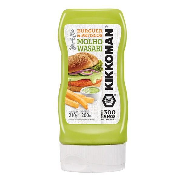 Molho Wasabi Kikkoman 210g - Me Gusta Veg