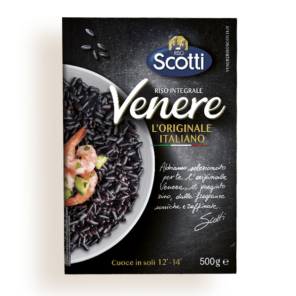 Arroz Negro Venere Riso Scotti 500g - Me Gusta Veg