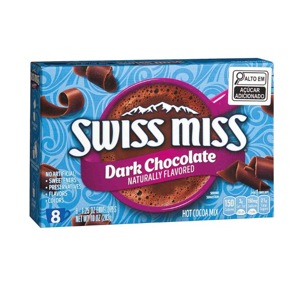 Dark Chocolate Quente Marshmallow Swiss Miss 280g - Me Gusta Veg